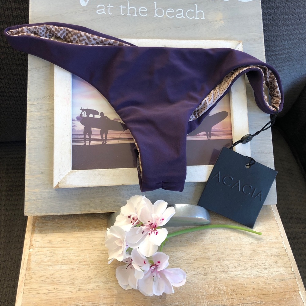 ACACIA SWIMWEAR Ruched scrunch back Bottom